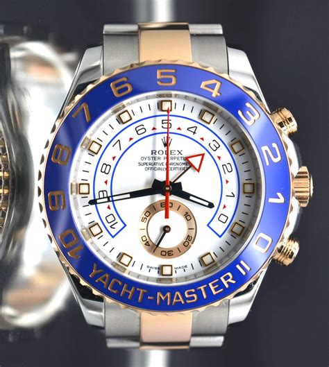 rolex yacht master 2 gold sale|rolex yacht master 2 44mm.